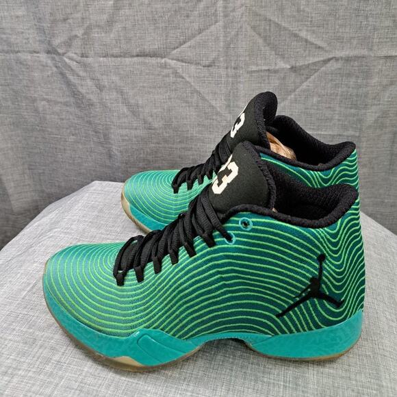 %Nike Air JORDAN XX9 Emerald Green Black Basketball Shoe sz 8 / AJ10